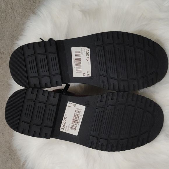 Xappeal Maroon Combat Boot Size 6.5 - Picture 5 of 6